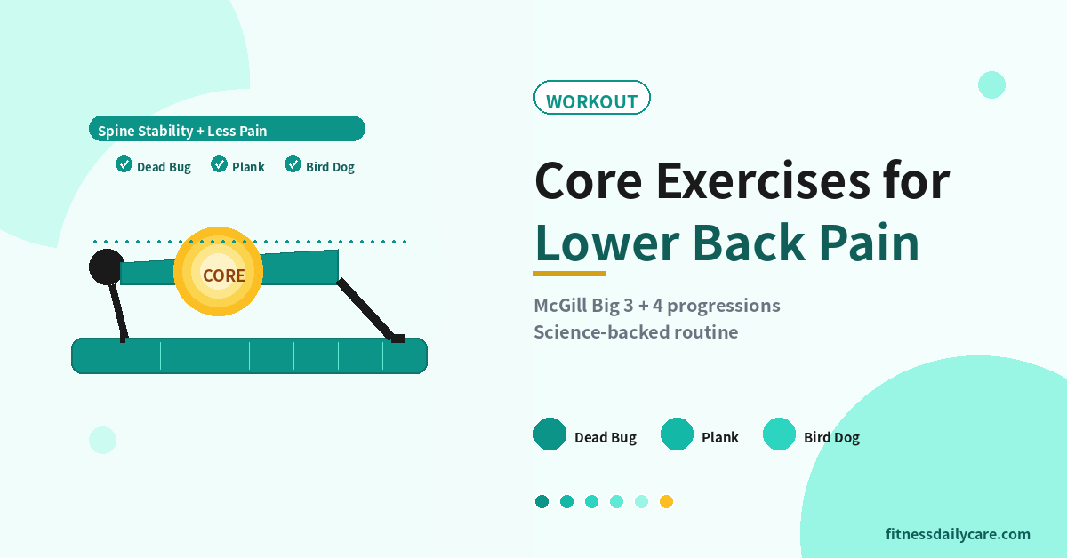 Core Exercises for Lower Back Pain — 7 Best Moves - Fitness Daily Care