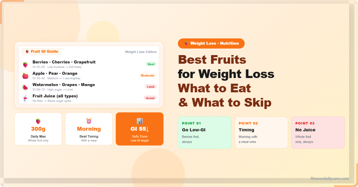Best Fruits for Weight Loss: What to Eat and What to Skip