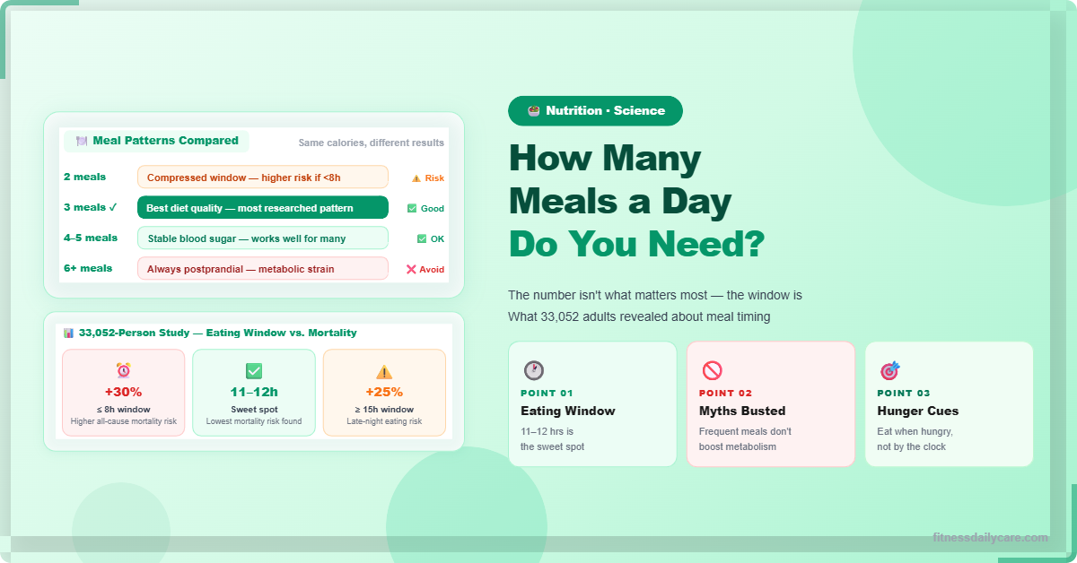 Meal Frequency Guide: How Many Times a Day Should You Actually Eat?