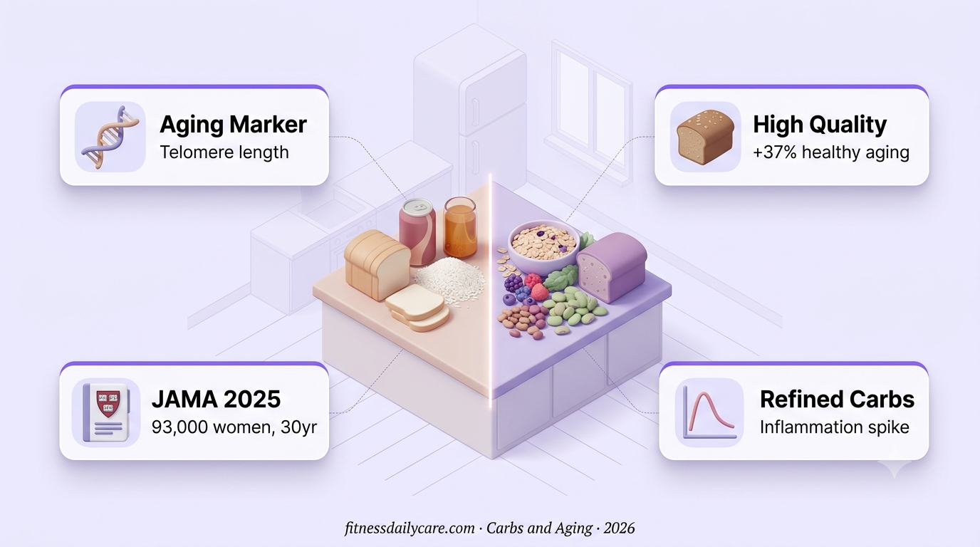 Carbohydrate Quality Predicts How You Age, Here’s What Harvard Found