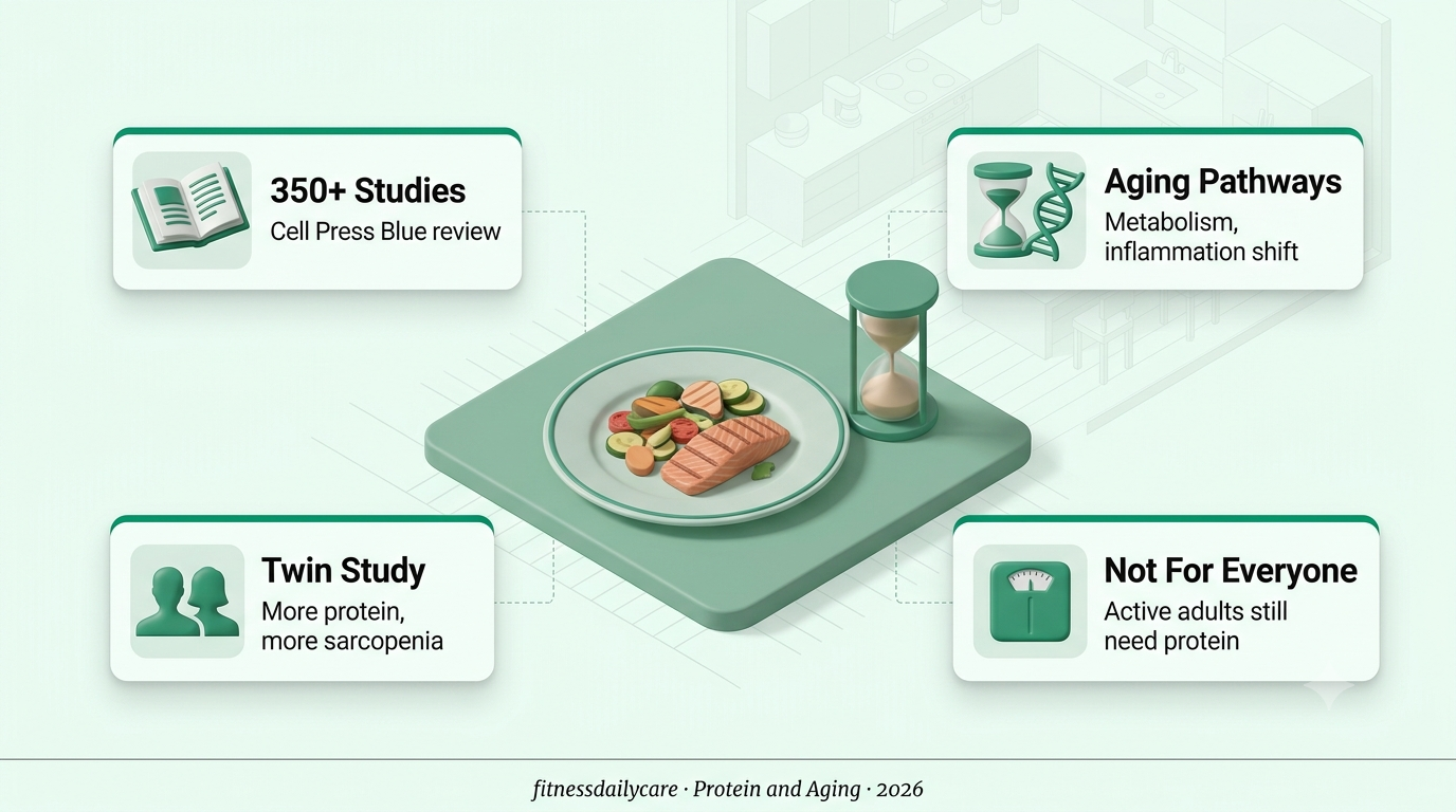 Eating Less Protein, What the New Aging Study Actually Found