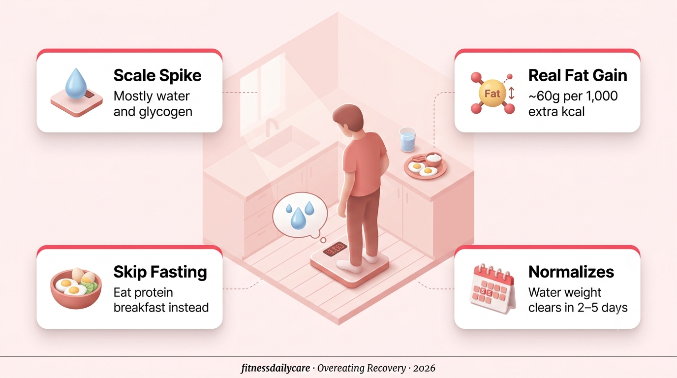 You Overate Last Night, Here’s What Actually Helps the Next Day