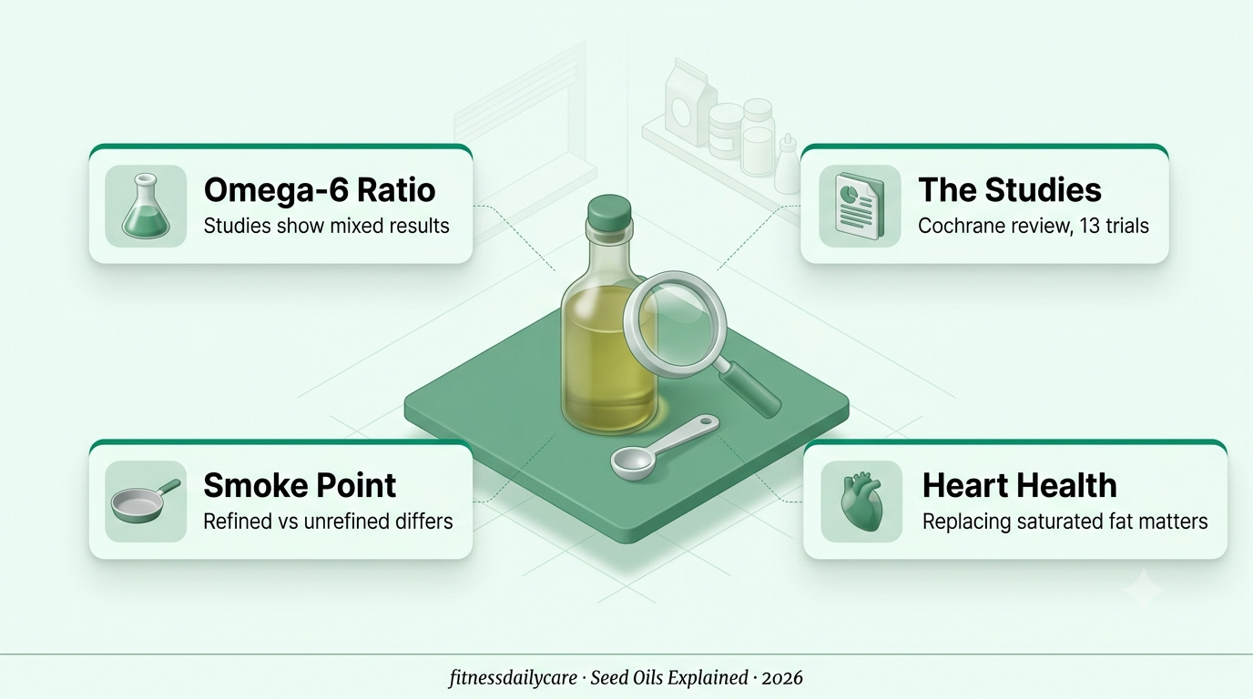 Seed Oils, I Checked What the Research Actually Shows