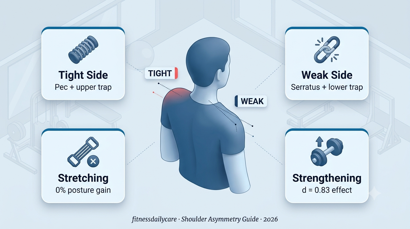 Shoulder Asymmetry, Why Stretching Alone Never Fixes It