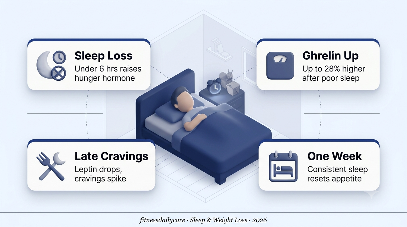 Sleep and Weight Loss, You’re Under-Sleeping Not Overeating
