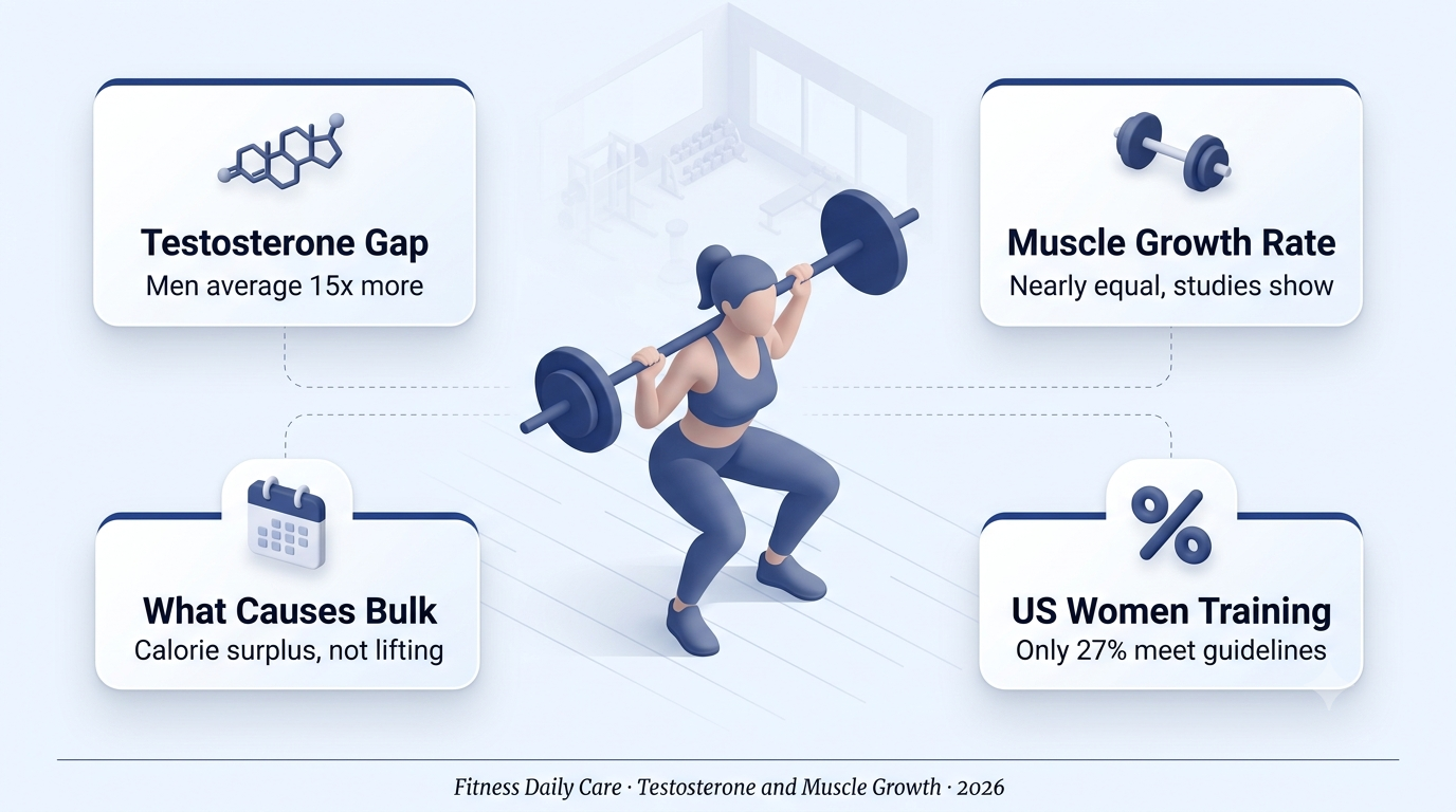 Will Lifting Make You Bulky? The 15x Testosterone Answer