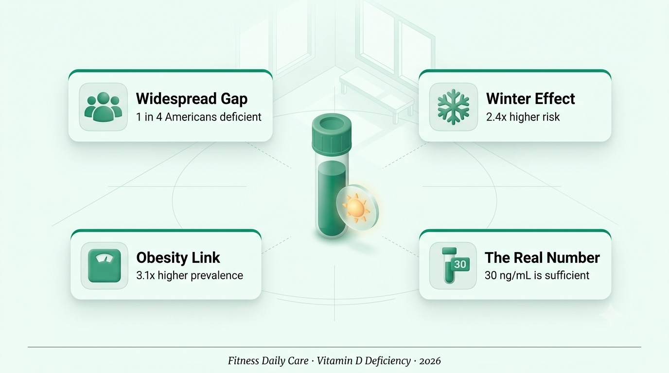 Vitamin D Deficiency, The Blood Test Number Nobody Explains