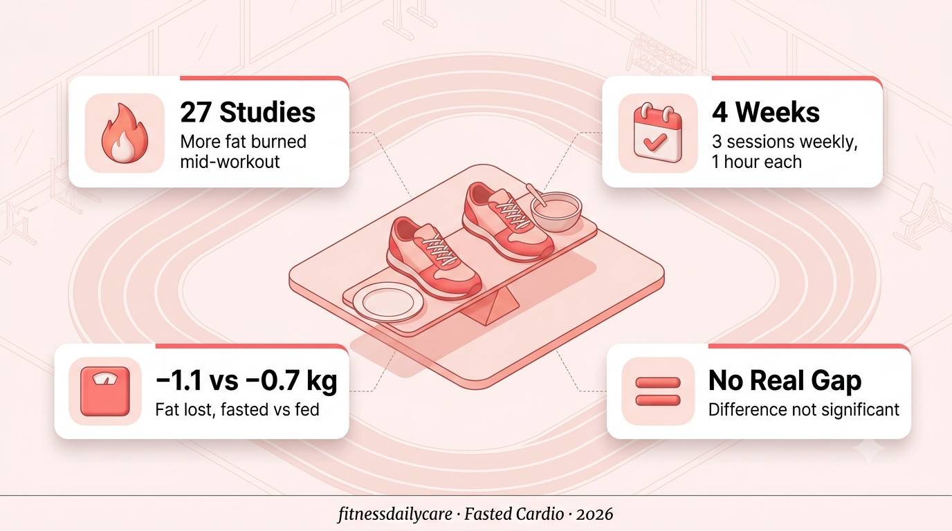 Fasted Cardio, Why Burning More Fat Didn’t Mean Losing More