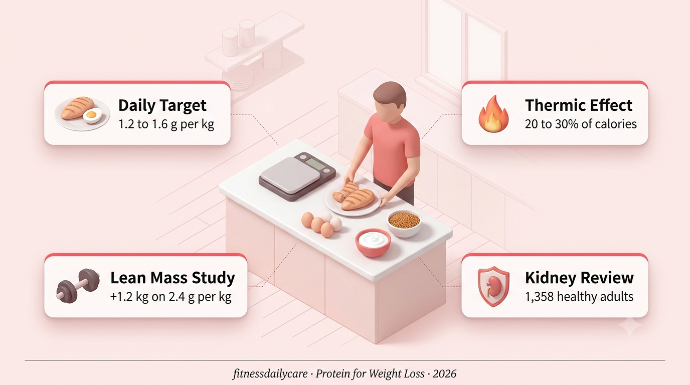 Protein for Weight Loss, How Much You Actually Need Per Day